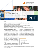 Faktenblatt 048 GFCH 2020-09 - Job-Stress-Index 2020
