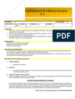 Guía de Aprendizaje de Ciencias Sociales #2: Estandar