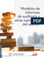 Modelos de Informes de Auditoría y Otras Opiniones... - (Intro)