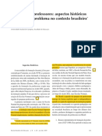 ANOTAÇÕES_SAVIANI formação de professores_aspectos históricos e teóricos do problema no contexto brasileiro