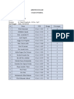 ABSENSI KULIAH Dr. Handi Priambodo, SP.P (Sabtu, 31 Oktober 2020)