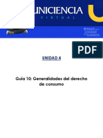 Guía de Aprendizaje #10 Generalidades de Los Derechos Del Consumidor