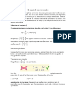 El Conjunto de Números Racionales