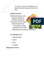 Nuestro Objetivo Es Realizar Un Estudio de Factibilidad para La Instalación de Una Plaiudad de Cochabamba