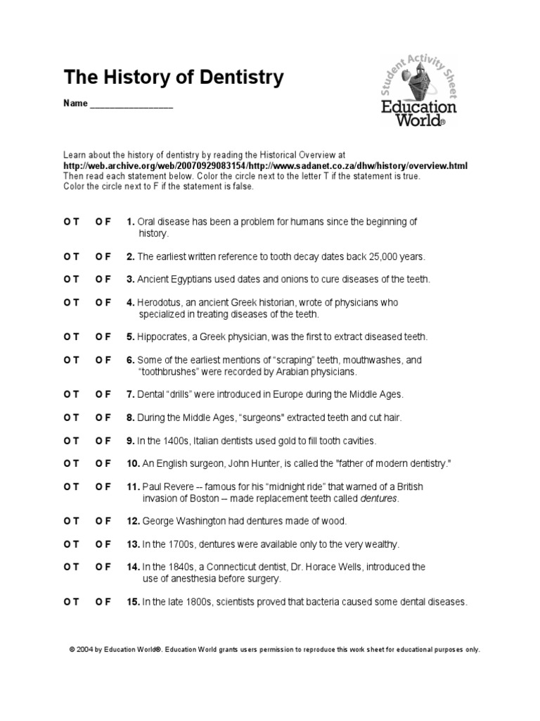 History DentistryDownload PDF