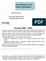 Presentación. Contexto Histórico de La Economía Colombiana
