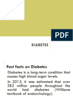 1. Diabetes