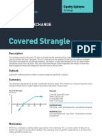 Covered Strangle: Montréal Exchange