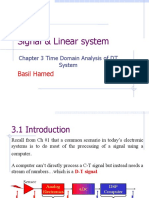 Signal & Linear System: Basil Hamed