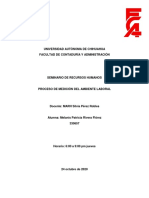 Proceso de Medición Del Ambiente Laboral