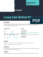 Long Call Butterfly: Montréal Exchange
