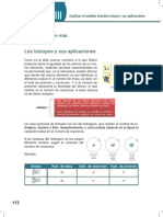 Isótopos - No Cuánticos - Configuraciones - Cuadernillo Bcs