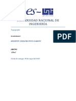 Calculo de Poligonal Levantado Estadimetricamente Por El Método de Radiación