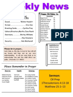 Sermon:: Oil Prep 1thessalonians 4:13-18 Matthew 25:1-13