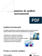 Fundamentos análisis instrumental