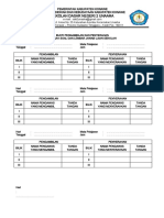 Bukti Penyerahan Ujian Sekolah