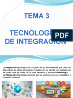 Tema 3 Tecnologías de Integración