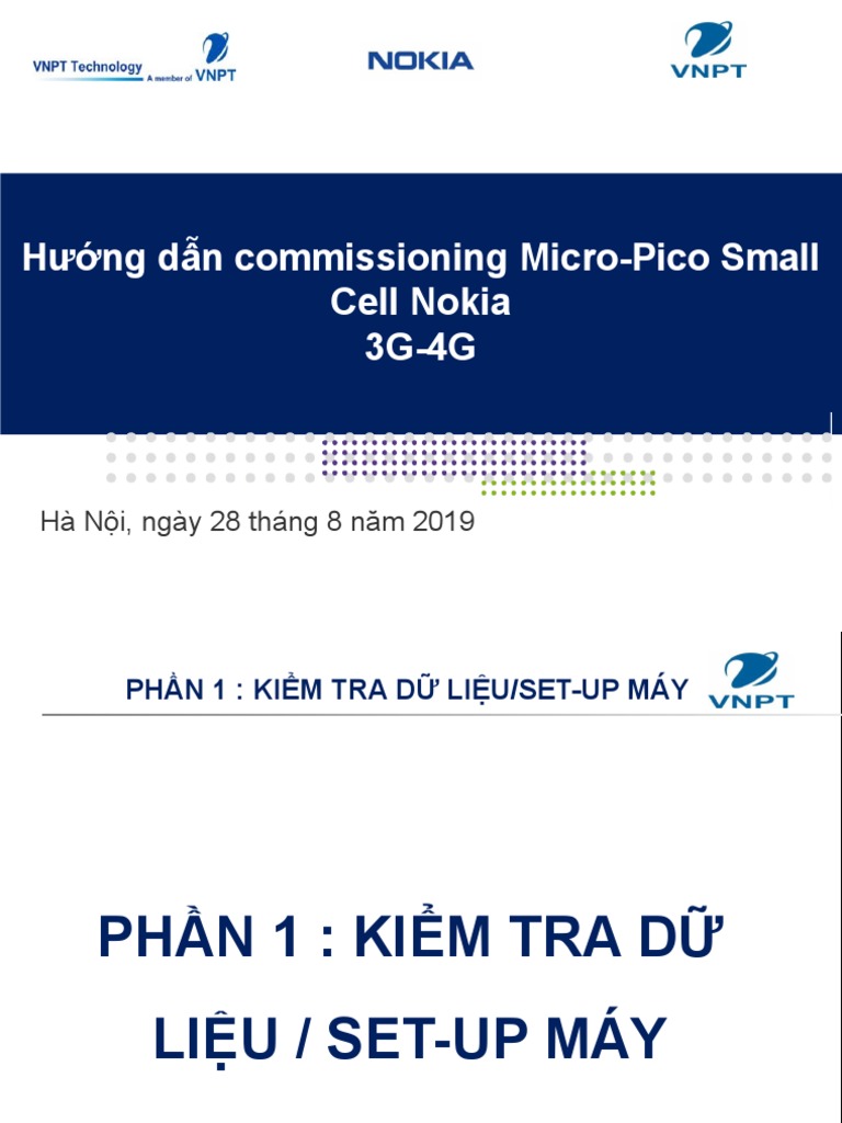 Commissioning Micro-Pico Small Cell 3G-4G - v1.8 - Update - SW18 ...