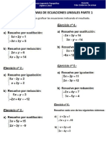 Taller 1 Sistemas de Ecuaciones Lineales Parte 1 PDF