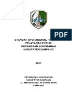 Sop Pelayanan Kec - Sokobanah