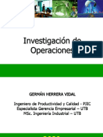 Cap 1. Introducción A La Investigación de Operaciones