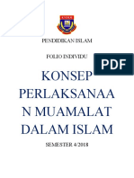 Konsep Perlaksanaan Muamalat Dalam Islam