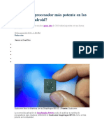 Cual es el mejor procesador para sistemas android
