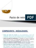 Conceptos Pacto de Retroventa