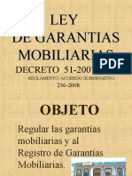 Decreto Numero 51-2007 Garantias Mobiliarias