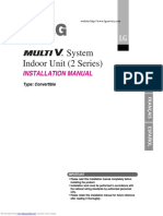 System Indoor Unit (2 Series) : Installation Manual