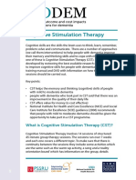 CST Intervention Summary