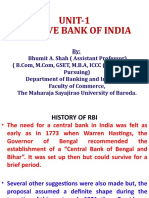 RBI History and Functions Summary
