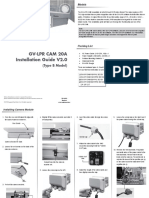 GV-LPR Cam 20A Installation Guide V2.0: (Type B Model)