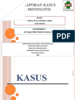 Lapsus Meningitis