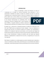 Analisis NIIF PYMES EMPRESA INDUSTRIAL