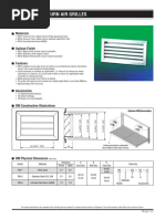 Return Air Grilles: RM Louver