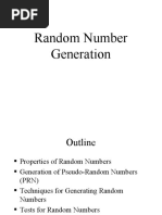 Random Number Generation