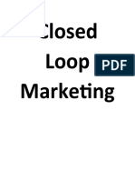 Closed Loop Marketing