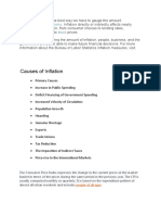 Causes of Inflation: Inflation Economy Asset Allocation Stock