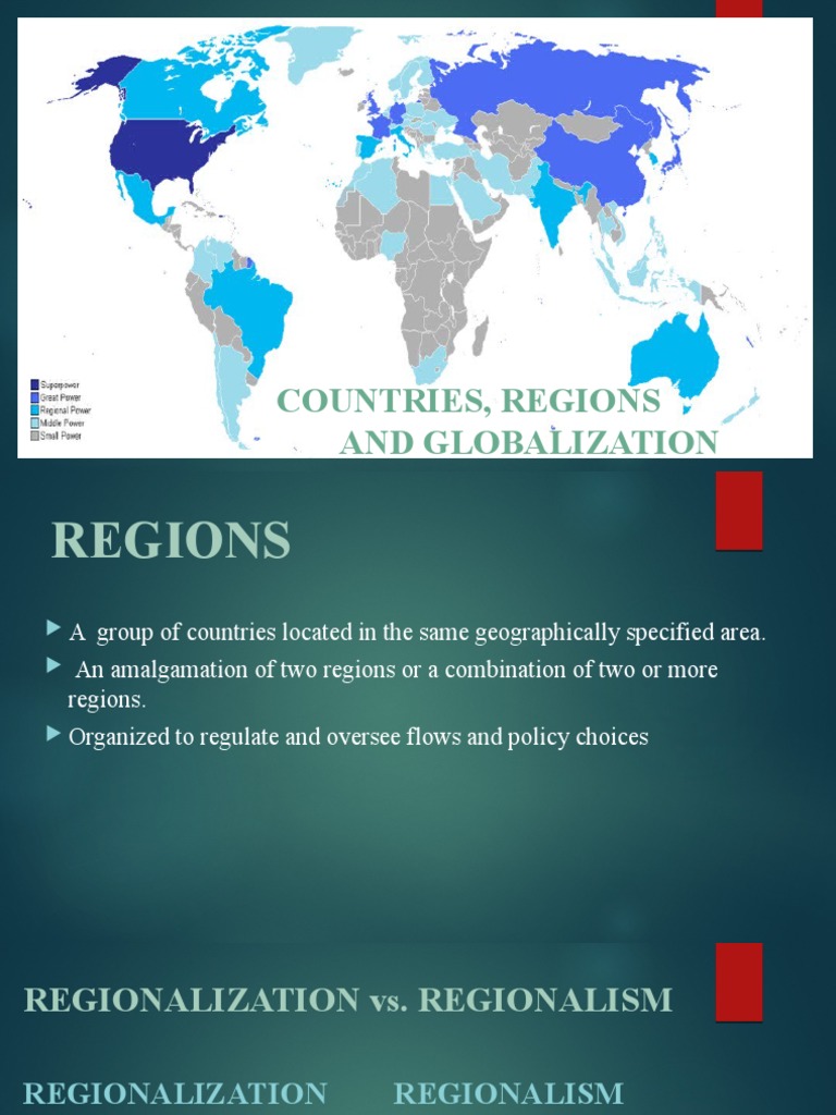 Regionalization and Globalization Dynamics | PDF | Opec | Nato