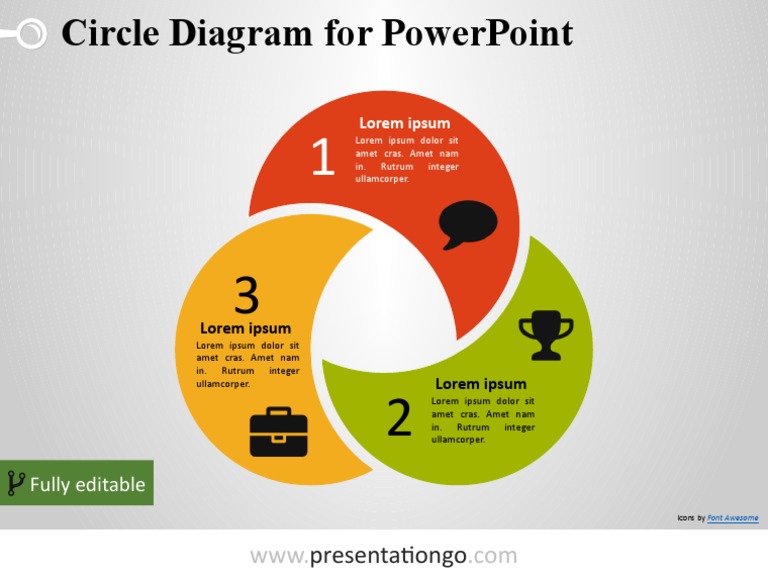 Editable Circle Diagram for PowerPoint | PDF