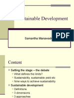 Sustainable Development: Samantha Manawadu