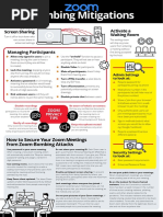 Zoom Bombing Mitigations - RV2