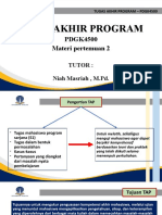 Materi Pertemuan 2 PDGK4500 - TAP