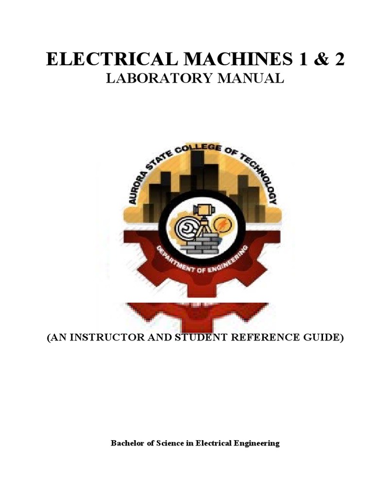 Electrical Machines Lab Guide | PDF | Electric Motor | Transformer