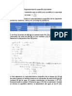 Cuestionario Previo. Capacidad Térmica Específica de Metales