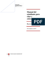 Manual para Citar y Referenciar - APA PDF