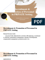 RECRUITMENT AND PROMOTION OF PERSONNEL IN PRIVATE - Edited