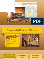 Monarquía, República e Imperio en Derecho Romano PDF