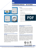 CAT-5675 MIX-100 Series Alpha Intelligent Addressable Modules PDF